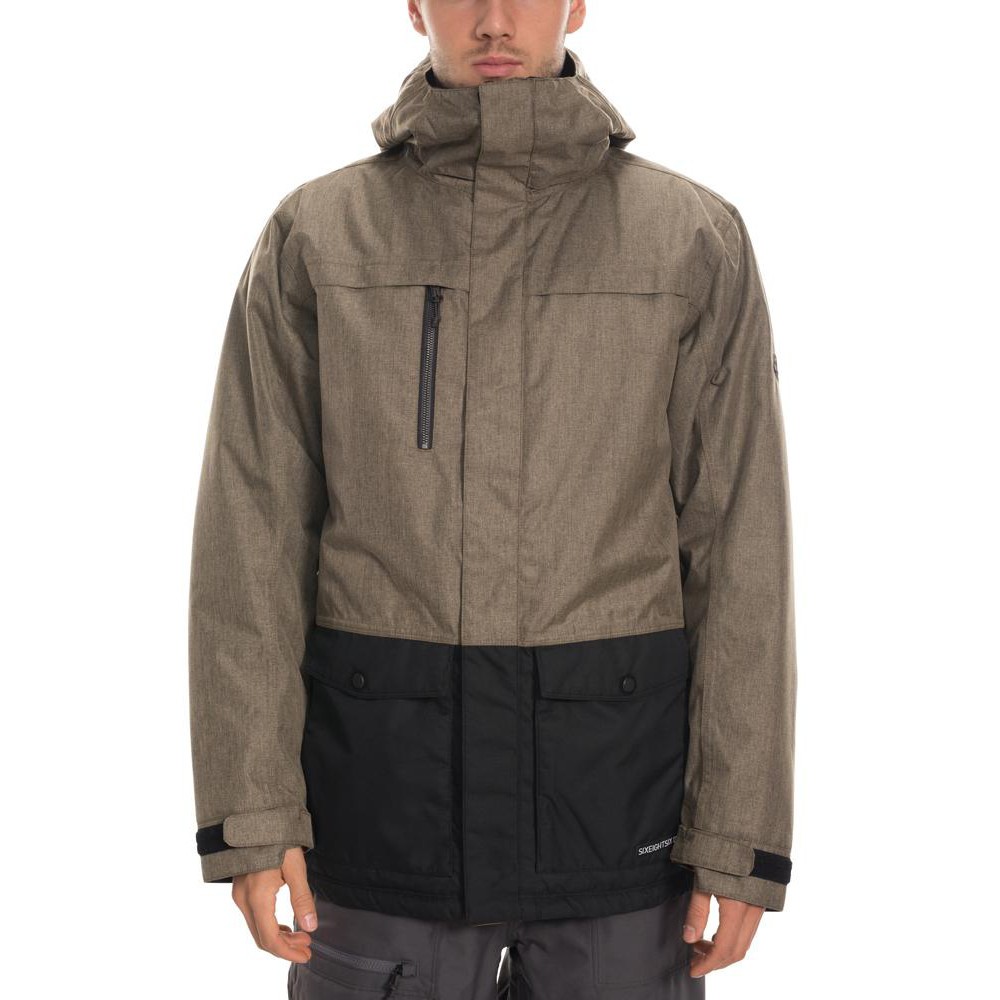 686 Anthem Insulated Jacket Khaki Chaqueta snowboard Desssliza3