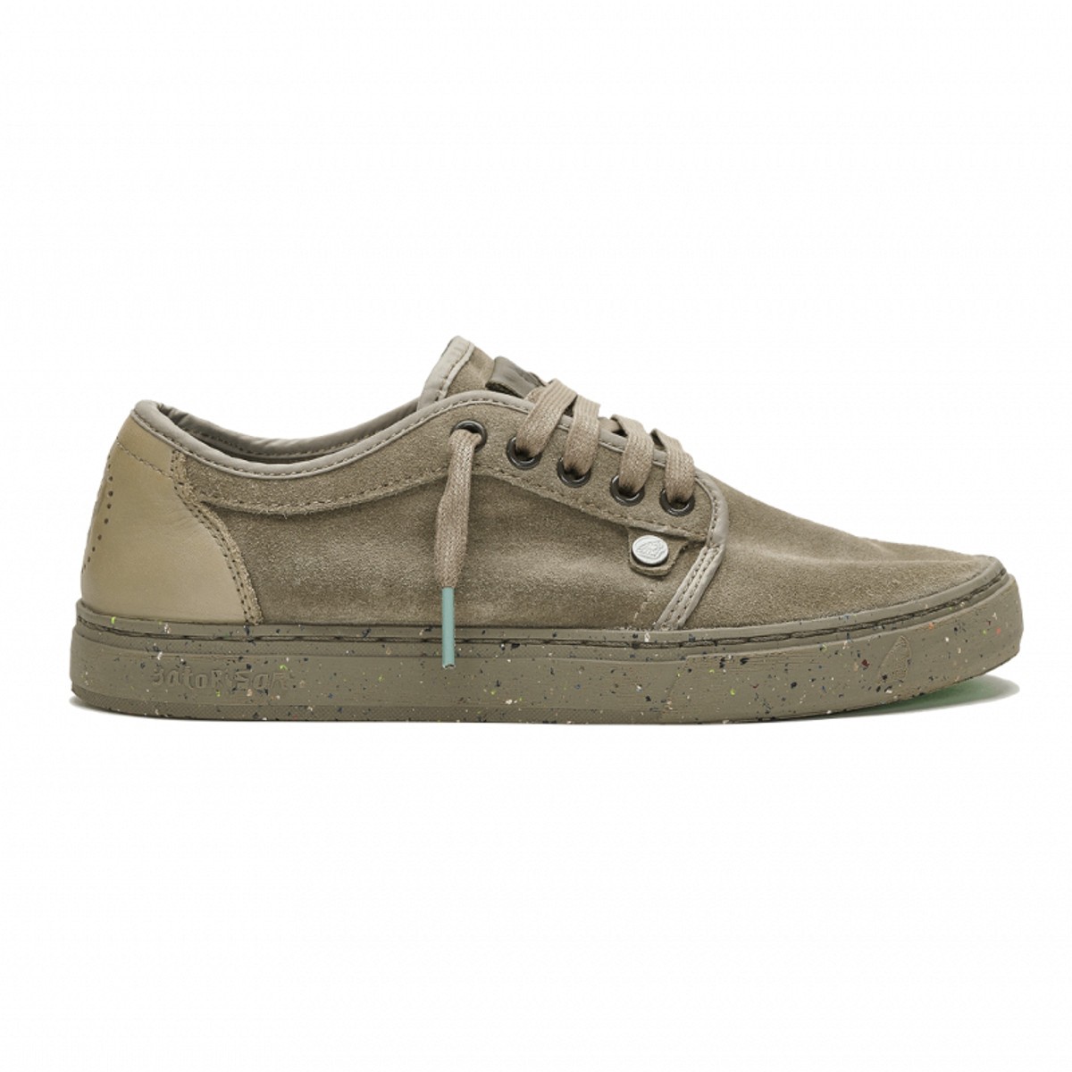 Satorisan Heisei Sneaker Uomo In Pelle Scamosciata – Dettagli Ricamati A Mano, Lacci In Pelle, Suola Piatta, Colore Rustic Suede Loden, Casual