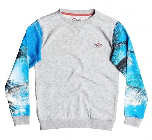 Sudadera Quiksilver Grab And Go Light Grey Heather
