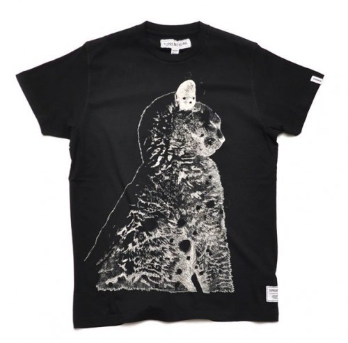 Camiseta Supremebeing Shimi Cat Black