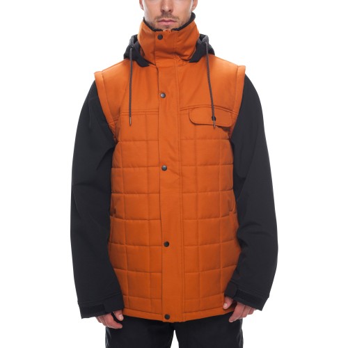 Chaqueta de snowboard 686 Bedwin Snow Insulated Jacket Copper Colorblock