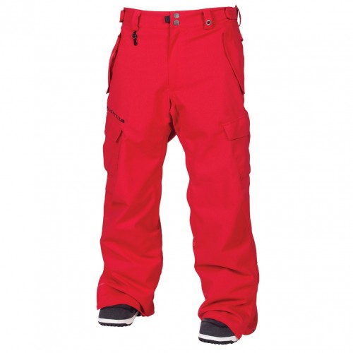 Pantalones de snowboard 686 Mannual Infinity Insulated Pant Texture Dark Red Texture