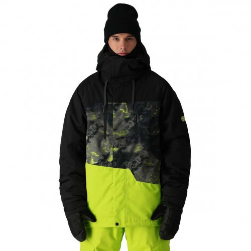 Chaqueta de snowboard 686 Mns Geo Insulated Jacket Black Colorblock