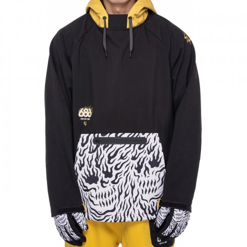 Sudadera de snowboard 686 Mns Waterproof Hoody Sketchy Tank