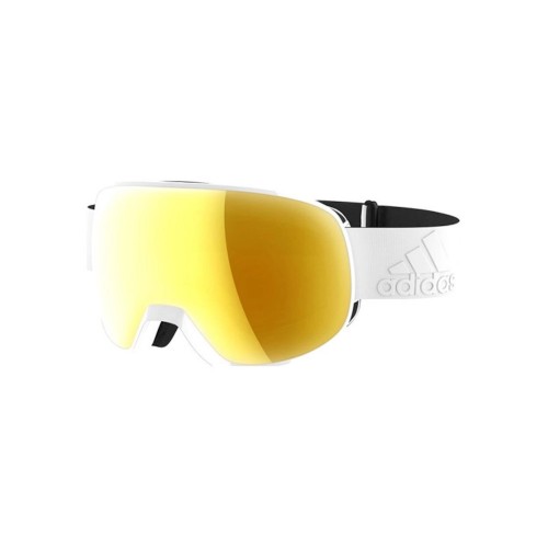 Gafas de snowboard Adidas AD82/50 6054 Progressor S White Shiny/Gold