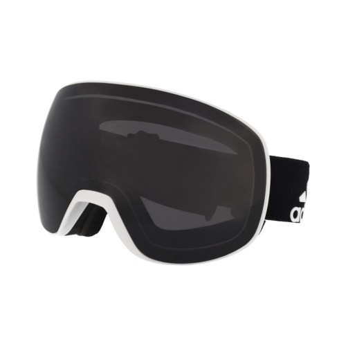 Gafas de snowboard Adidas AD82/50 6057 Progressor S White Black Matt/Black Mirror