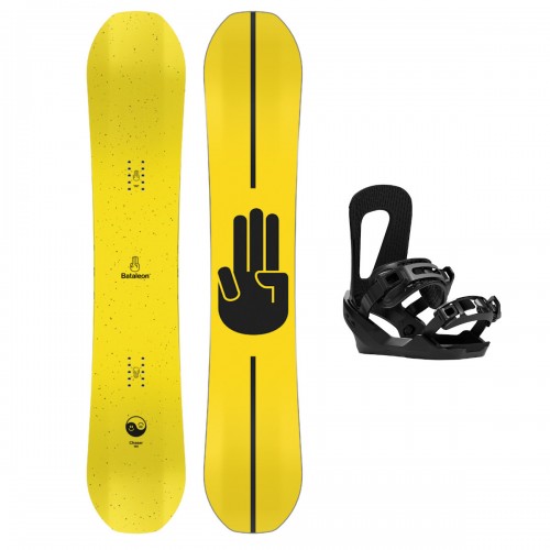 Pack de snowboard Bataleon Chaser Set 159W