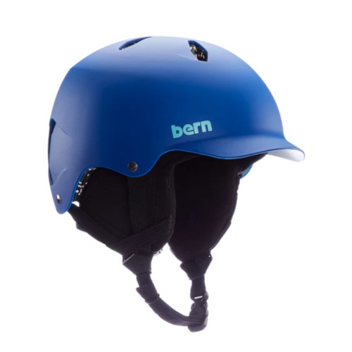 Casco de snowboard Bern Bandito Matte Blue w/Black Liner