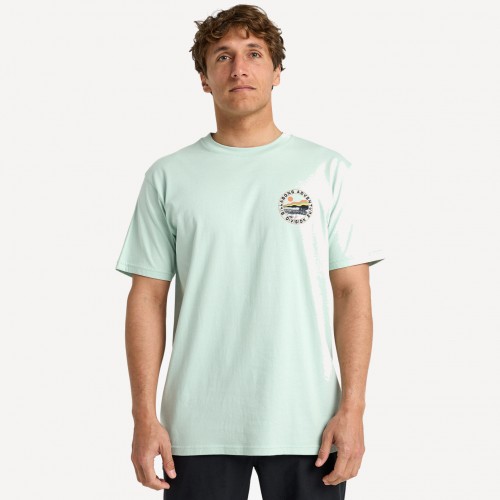 Camiseta Billabong Rockies Tee Seafoam