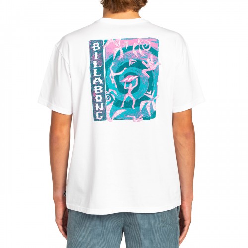 Camiseta Billabong Spiral Tee White