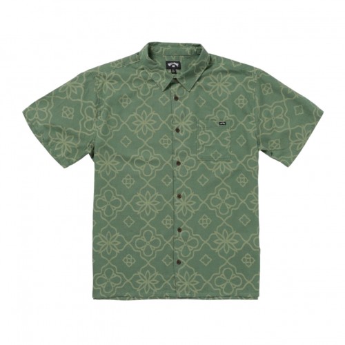 Camisa Billabong Sundays Jacquard Dark Slate