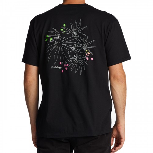Camiseta Billabong Troppo Pkt Tee Black