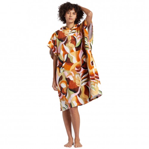 Poncho de surf Billabong Womens Hooded Towel Blue Shadow