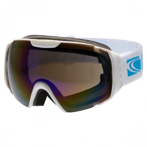Gafas de snowboard Carve Platinum Matt White/Blue Revo