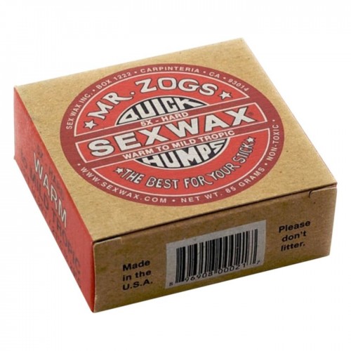 Parafina Mr Zogs Sex Wax Warm to Mid-Trop (5x - Hard)