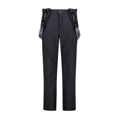 Pantalones de snowboard CMP Man Ski Salopette Softshell Anthracite