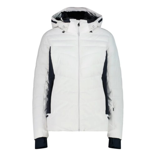 Chaqueta de snowboard CMP Woman Jacket Zip Hood White