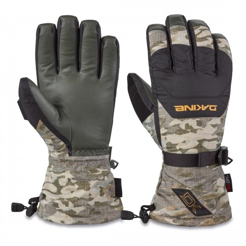 Guantes de snowboard Dakine Leather Scout Glove Vintage Camo