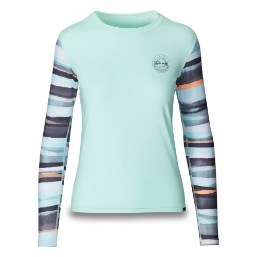 Lycras de surf Dakine Wmns Flow Loose Fit LS Pastel Current