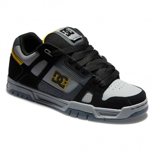 Zapatillas DC Shoes Stag Grey/Black/Yellow