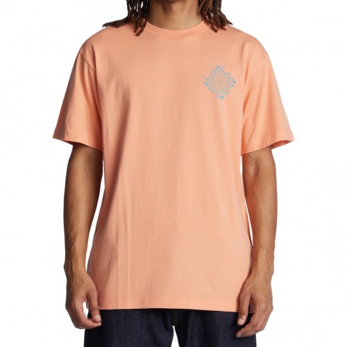 Camiseta DC Shoes Swirl Tee Papaya Punch