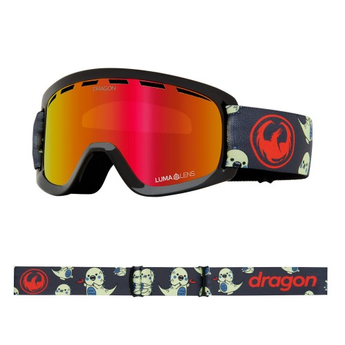 Gafas de snowboard Dragon LIL D Lil Kaiju/Red Ionized