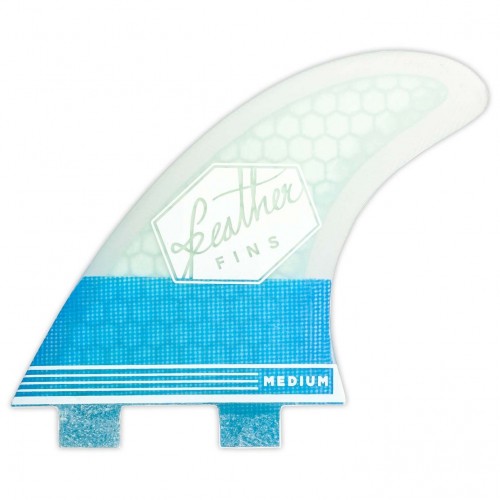 Feather Fins Ultralight Dual Tab Blue/White