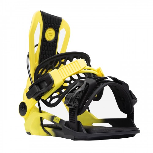 Fijaciones de snowboard Flow Bindings Fenix Black Lemon