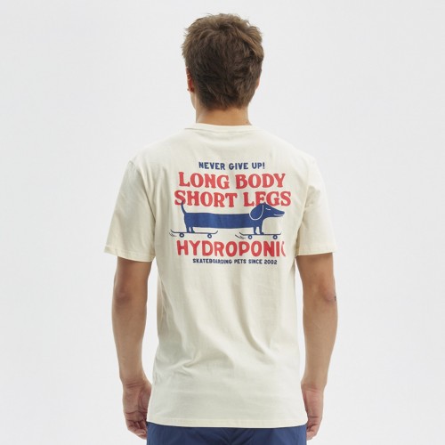 Camiseta Hydroponic Dachshund Tee Cream