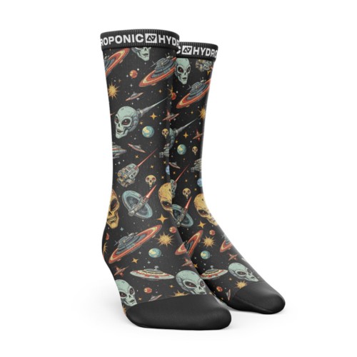 Calcetines de snowboard Hydroponic Flagship Black Space
