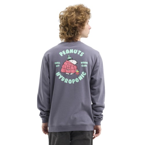 Sudadera Hydroponic Peanuts Puffer Indigo