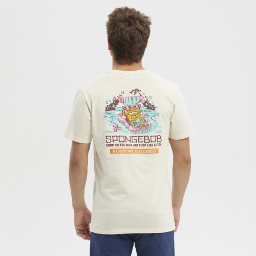 Camiseta Hydroponic SB Pool Tee Cream