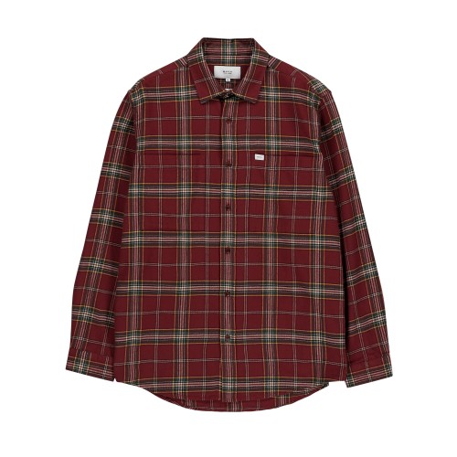Camisa Makia Apollo Shirt Berry