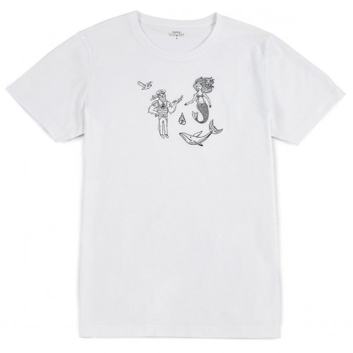 Camiseta Makia Sailor Tee White