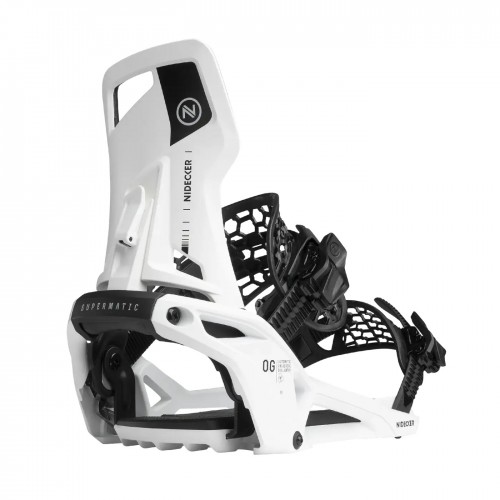 Fijaciones de snowboard Nidecker OG Supermatic White 2027
