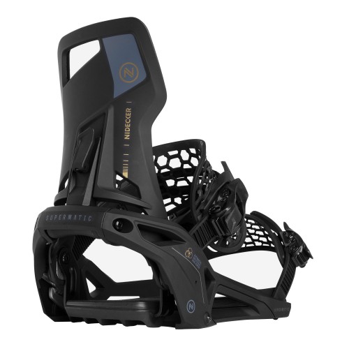 Fijaciones de snowboard Nidecker Supermatic Black