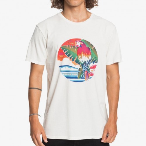 Quiksilver Above The Sun Tee Snow White
