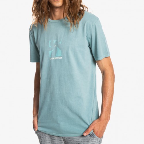 Camiseta Quiksilver Big Island Tee Sea Pine