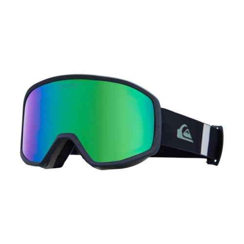Gafas de snowboard Quiksilver Harper Black/Clux Ml Green