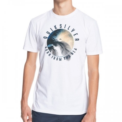 Camiseta Quiksilver Ocean Of Night Tee White