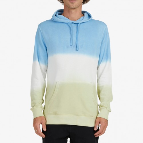 Sudadera Quiksilver Ombre Dye Hood Airy Blue Ombre Dye