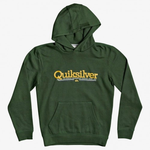 Sudadera Quiksilver Tropical Lines Hood Greener Pastures