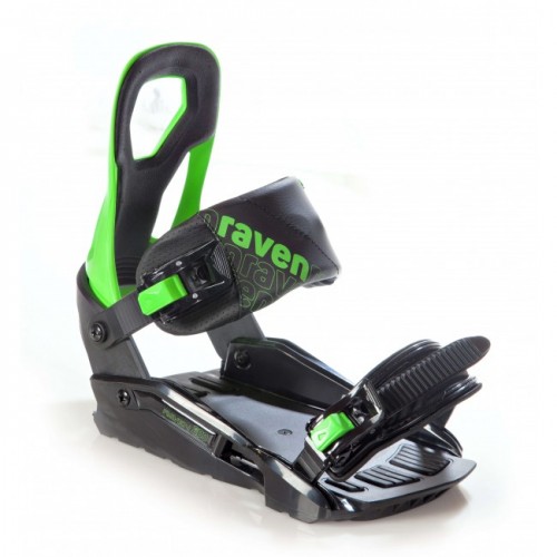 Fijaciones de snowboard Raven S200 Green 2020