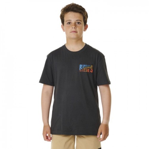 Camiseta Rip Curl 2023 Ripcurl WSL Finals Kids Washed Black