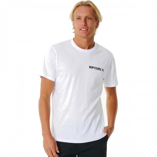Camiseta Rip Curl Brand Icon Tee White