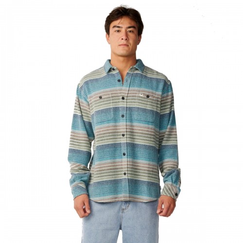 Camisa Rip Curl Classic Surf Baja Flannel Dusty Jade