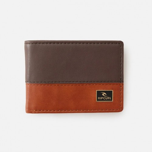 Cartera Rip Curl Corpowatu Icon Pu Slim Tan/Brown