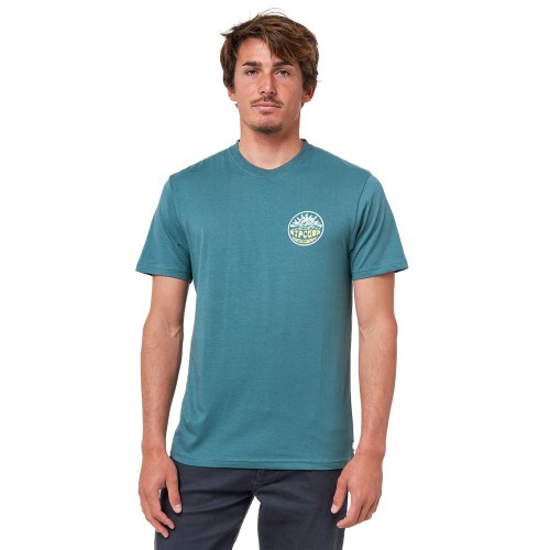 Camiseta Rip Curl Down The Line Tee Muted Green
