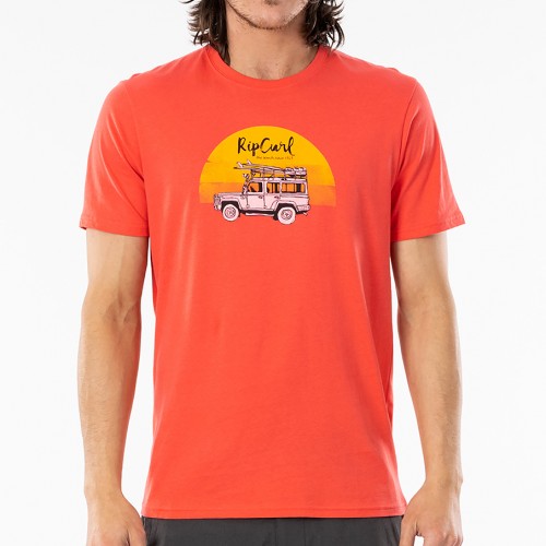 Camiseta Rip Curl Endless Search Tee Cayenne