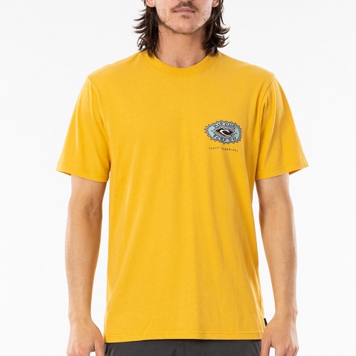 Camiseta Rip Curl Fadeout Sun Tee Mustard